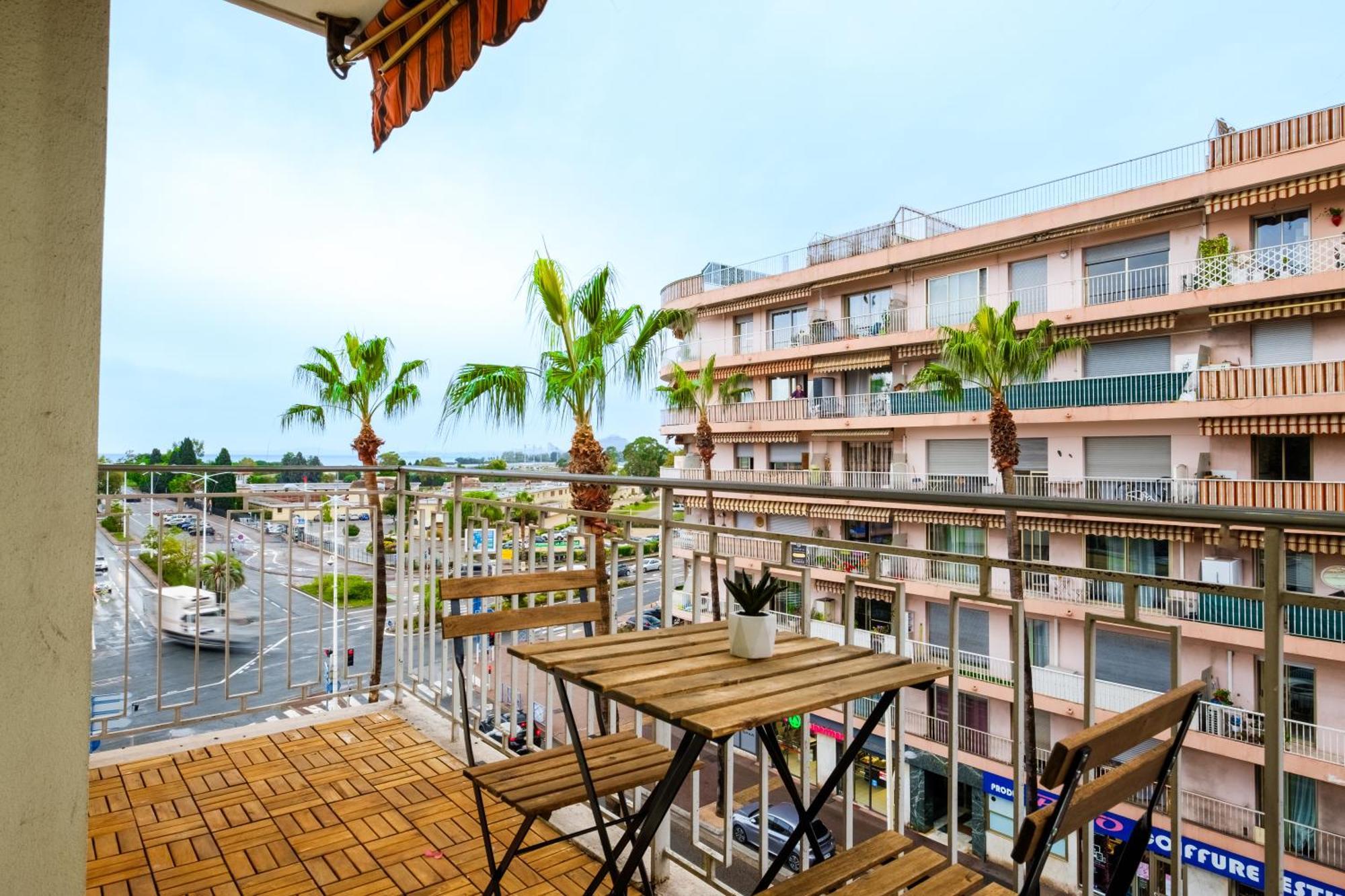 Le Millesime ~ Vue ~ Balcon ~ Parking Leilighet Cagnes-sur-Mer Eksteriør bilde